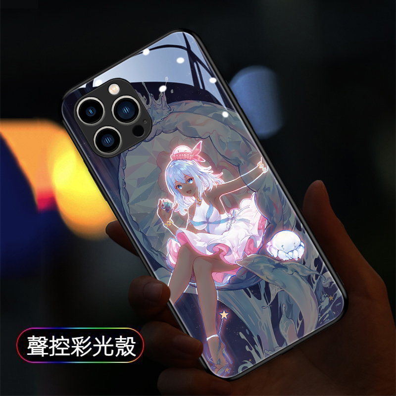 初音未來Miku來電閃智能發光手機殼-GOODTOYSTUDIO