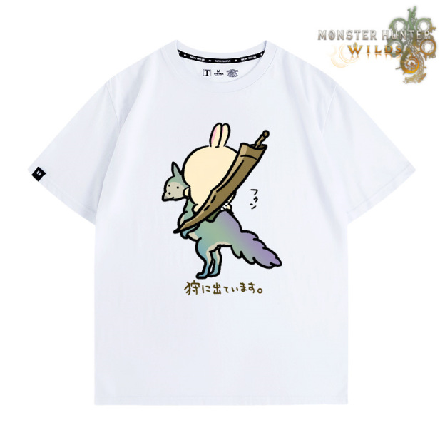 《魔物獵人荒野》第3彈 印花短袖T恤-GOODTOYSTUDIO
