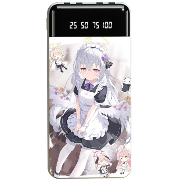 蔚藍檔案大容量便攜式快充行動電源-GOODTOYSTUDIO