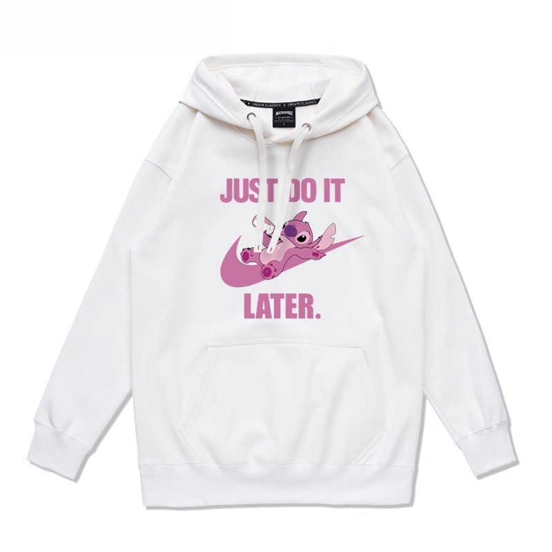 史迪仔卡通 聯名衛衣2025秋冬新款 親子情侶裝連帽衛衣