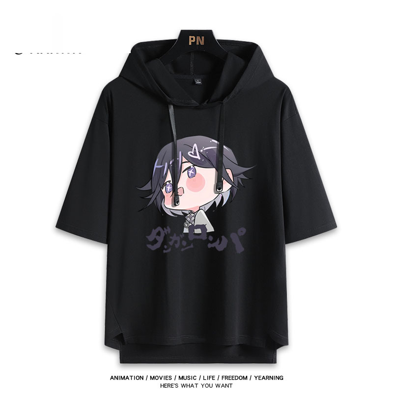 彈丸論破 連帽短袖T恤-GOODTOYSTUDIO