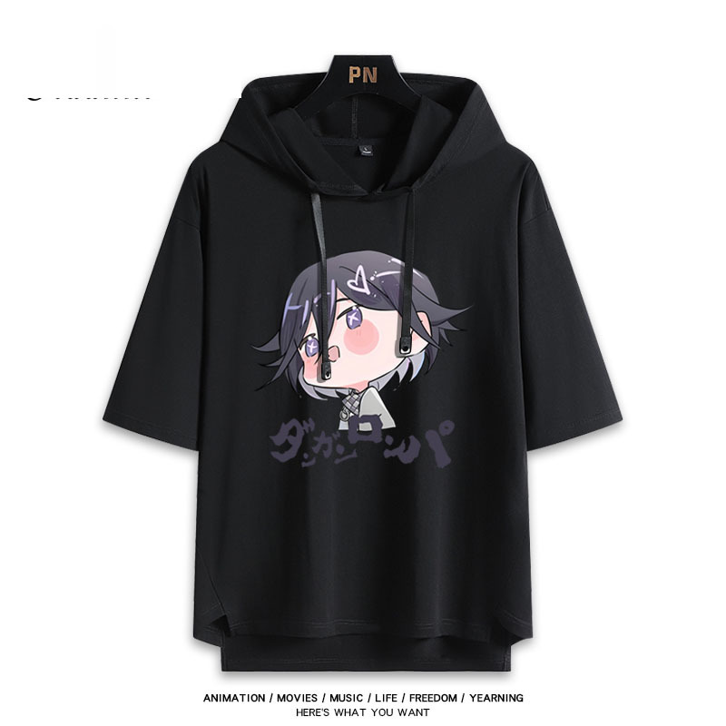 彈丸論破 連帽短袖T恤-GOODTOYSTUDIO