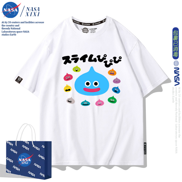 勇者鬥惡龍聯名印花短袖T恤