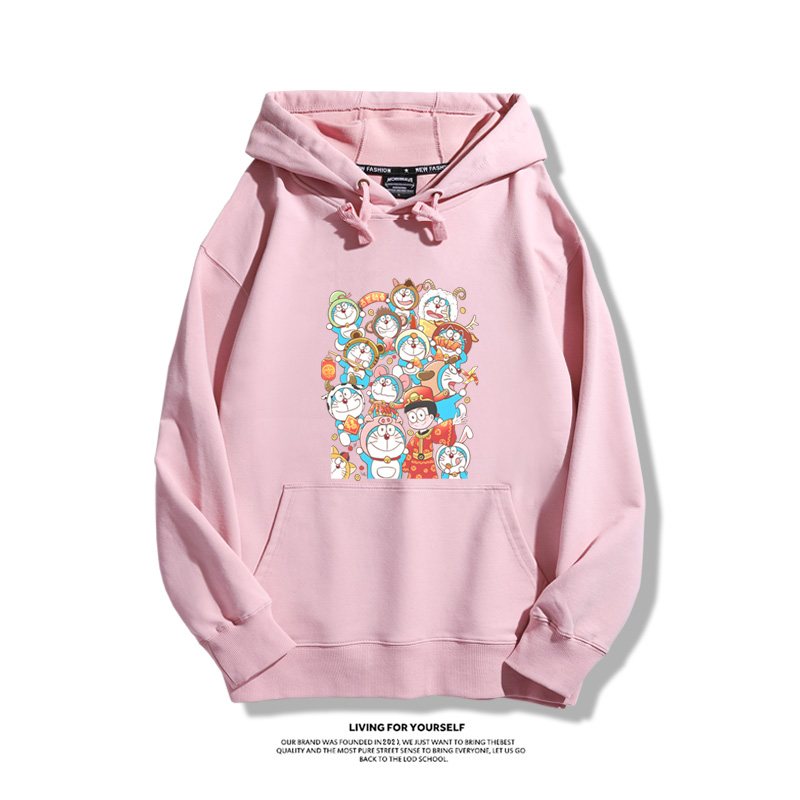 哆啦A夢聯名新款 親子情侶男女款連帽衛衣-ZUIHANG SHOP