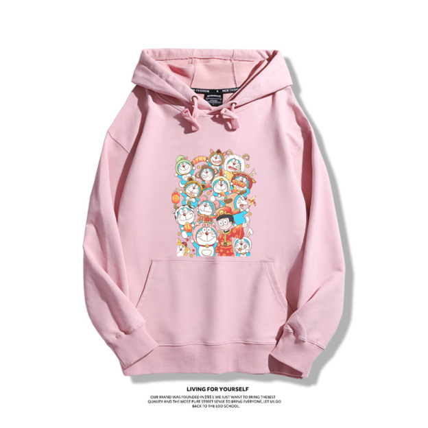 哆啦A夢聯名新款 親子情侶男女款連帽衛衣-ZUIHANG SHOP