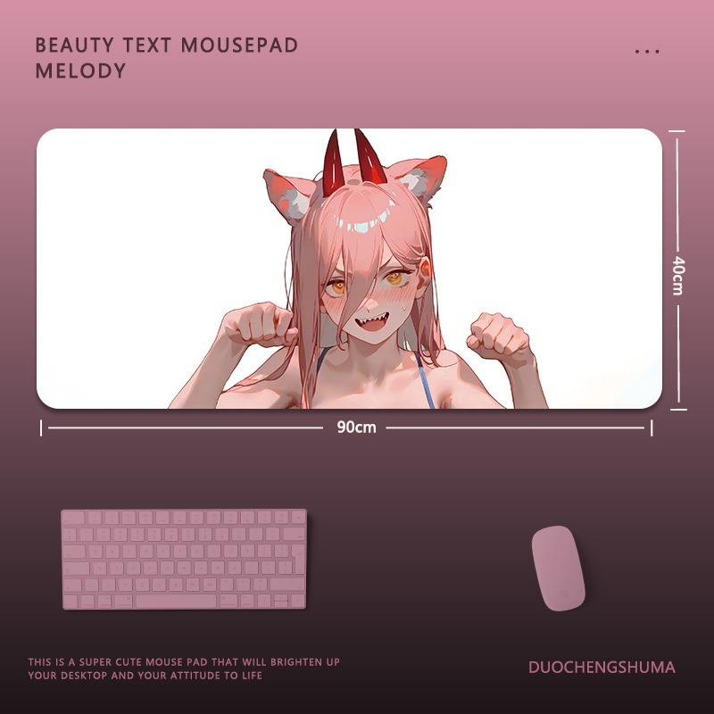 鏈鋸人 主題桌墊 布質滑鼠墊-GOODTOYSTUDIO