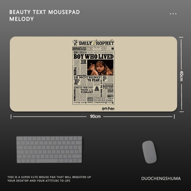 哈利波特 主題桌墊 布質滑鼠墊-GOODTOYSTUDIO