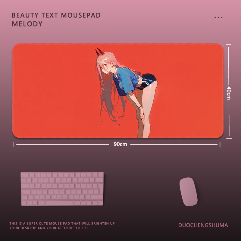 鏈鋸人 主題桌墊 布質滑鼠墊-GOODTOYSTUDIO