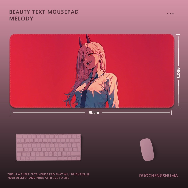 鏈鋸人 主題桌墊 布質滑鼠墊-GOODTOYSTUDIO