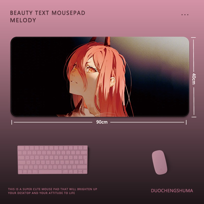 鏈鋸人 主題桌墊 布質滑鼠墊-GOODTOYSTUDIO