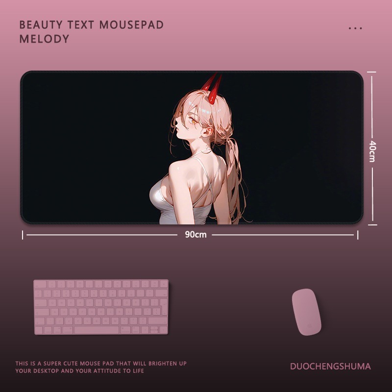 鏈鋸人 主題桌墊 布質滑鼠墊-GOODTOYSTUDIO