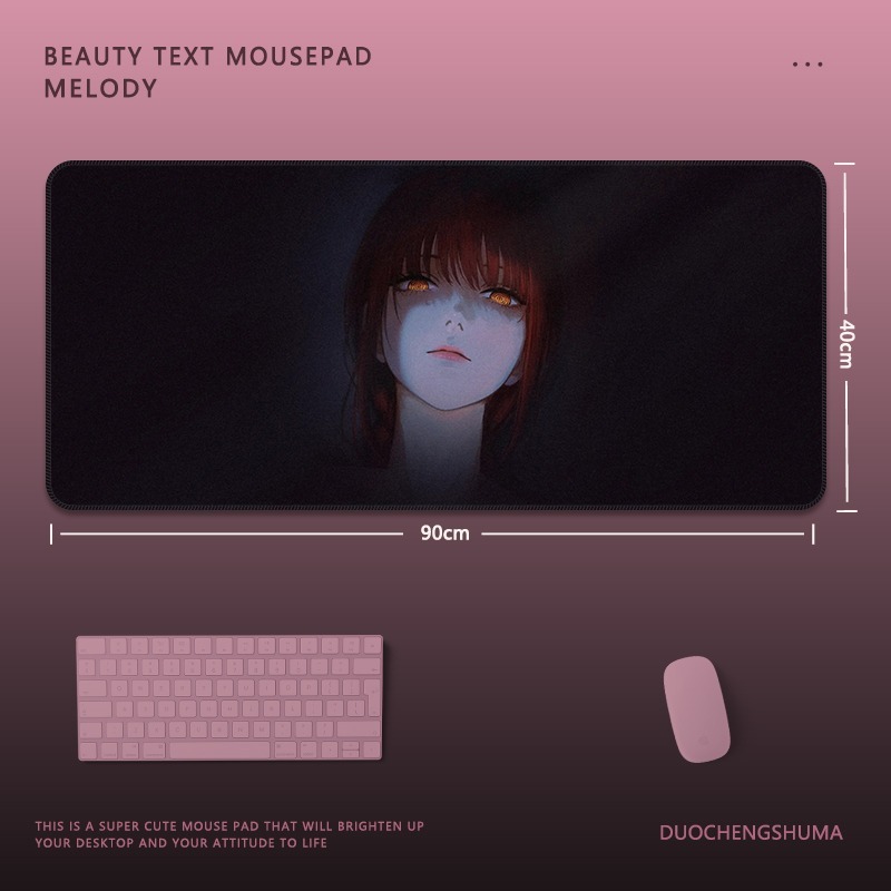 鏈鋸人 主題桌墊 布質滑鼠墊-GOODTOYSTUDIO