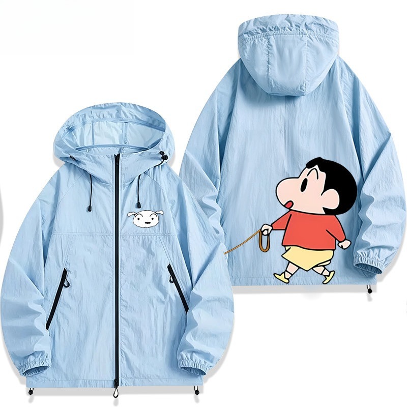 蠟筆小新周邊 男女輕薄透氣防曬服外套