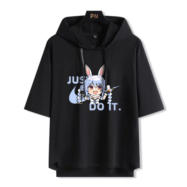 Vtuber HOLOLIVE 潮牌聯名連帽短袖T恤