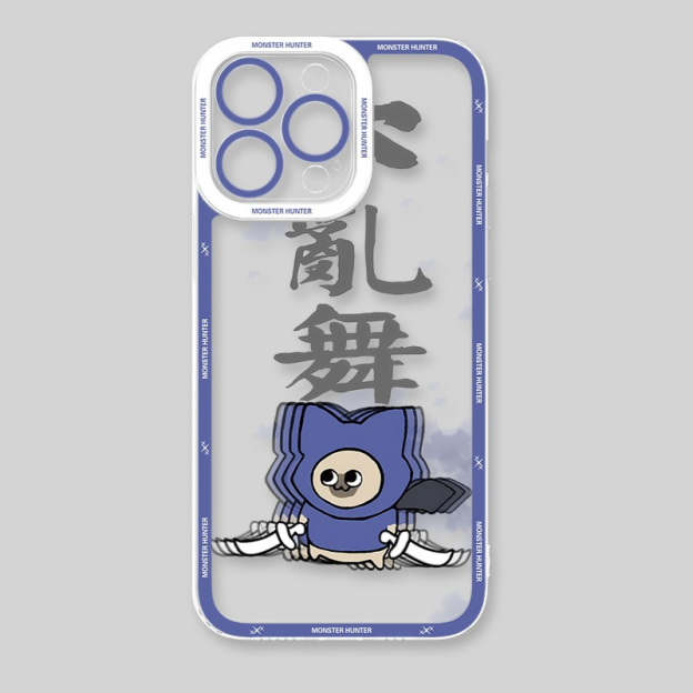 魔物獵人天使眼透明防摔軟殼-ZUIHANG SHOP
