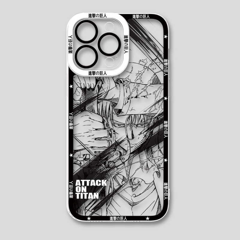 進擊的巨人天使眼透明防摔軟殼