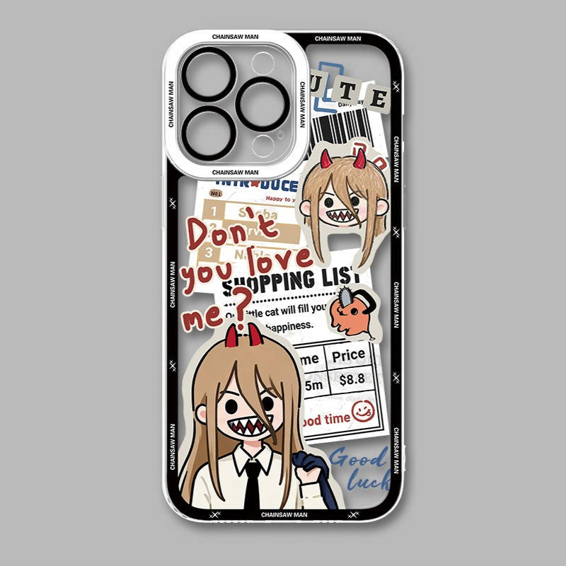 鏈鋸人天使眼透明防摔軟殼-ZUIHANG SHOP