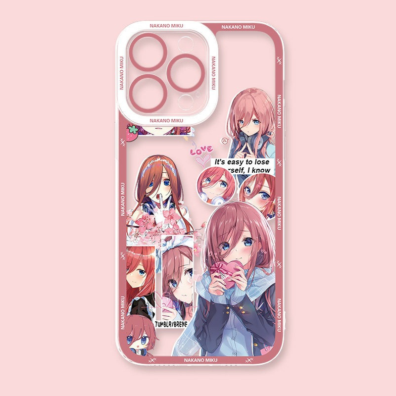 五等分的新娘天使眼透明防摔軟殼