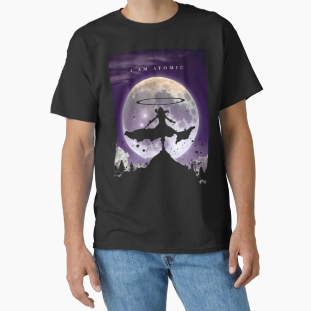 我想成為影之強者！動漫主題印花短袖T恤