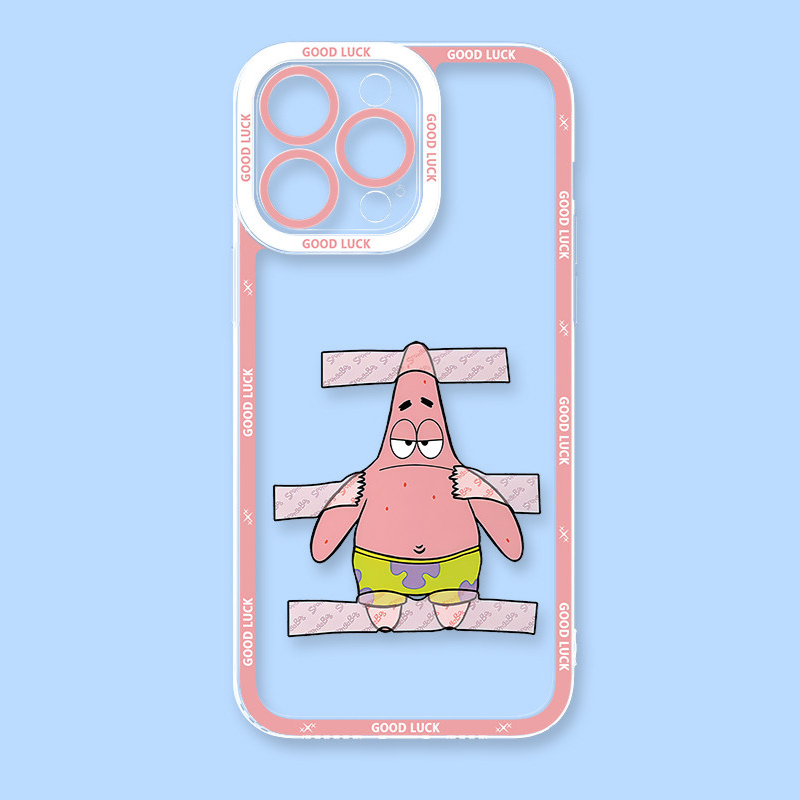 海綿寶寶天使眼透明防摔軟殼