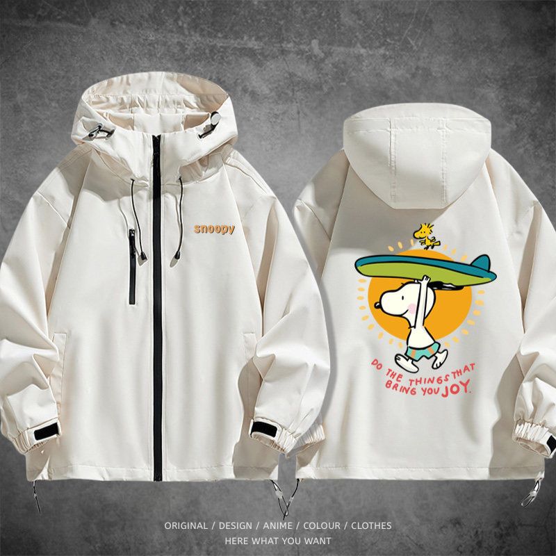 史努比 Snoopy 戶外機能防風防水衝鋒衣