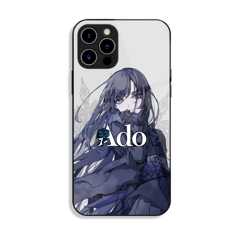 Ado 歌手高清鋼化玻璃手機殼