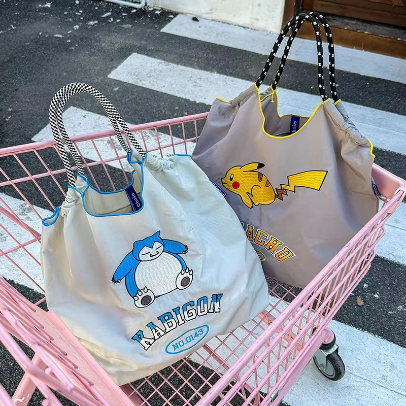Ball & Chain x 寶可夢 Pokémon 聯名托特包｜潮流刺繡購物袋