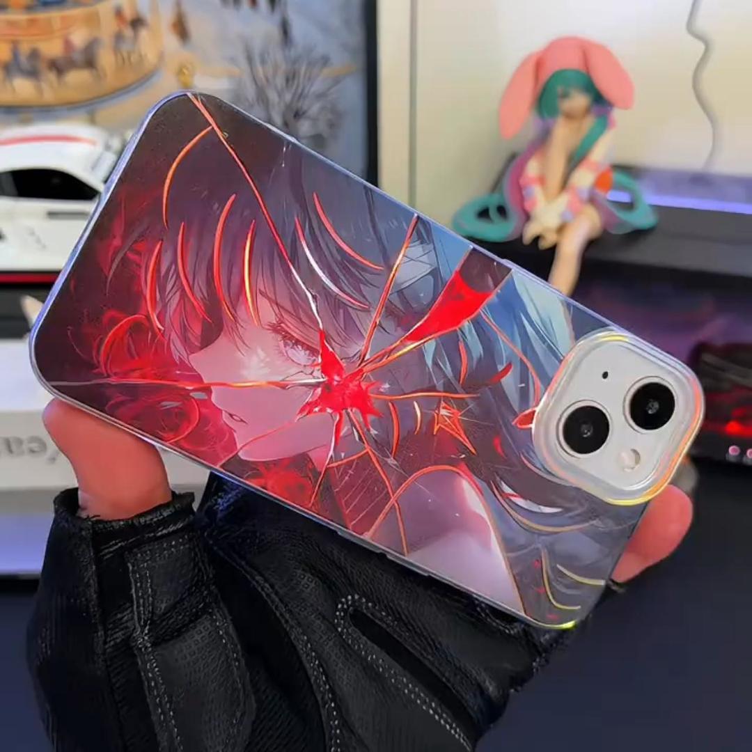 鳴潮極光金漸變手機殼