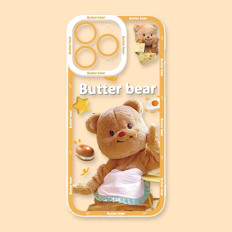 黃油小熊透明防摔軟殼-GOODTOYSTUDIO