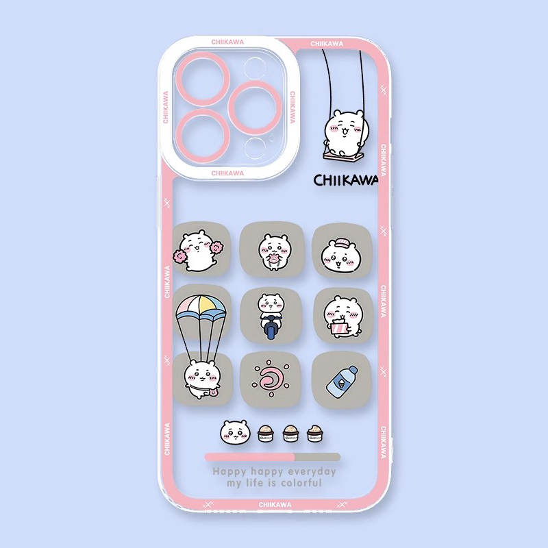 吉伊卡哇天使眼透明防摔軟殼