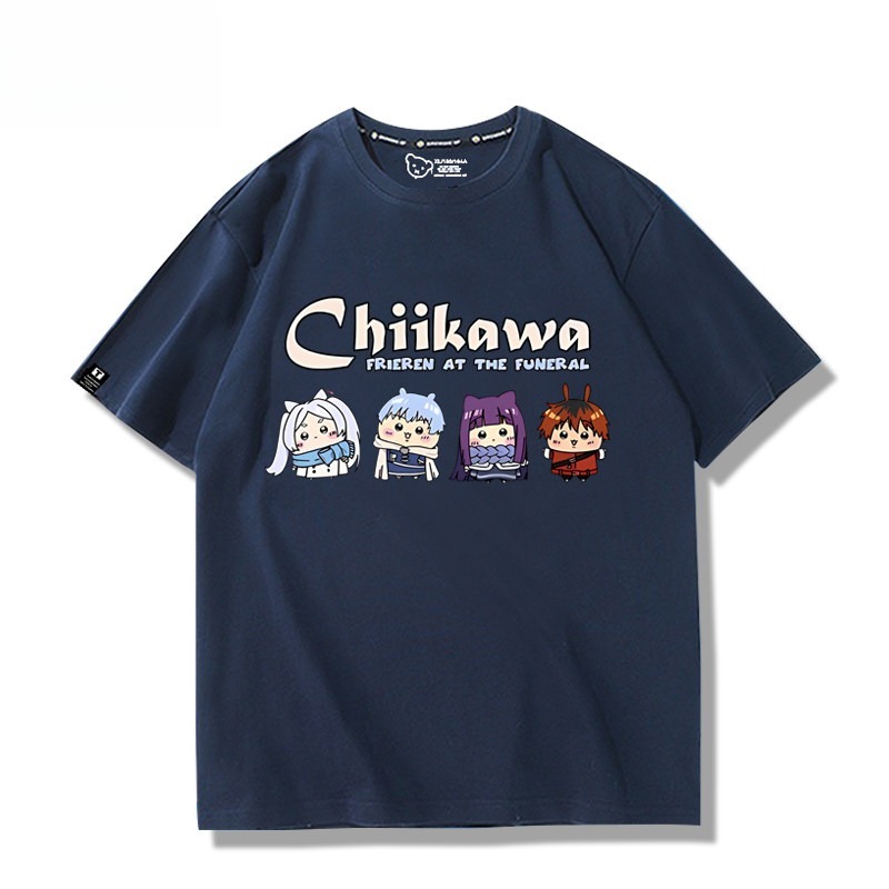 Chiikawa X 葬送的芙莉蓮  印花短袖T恤