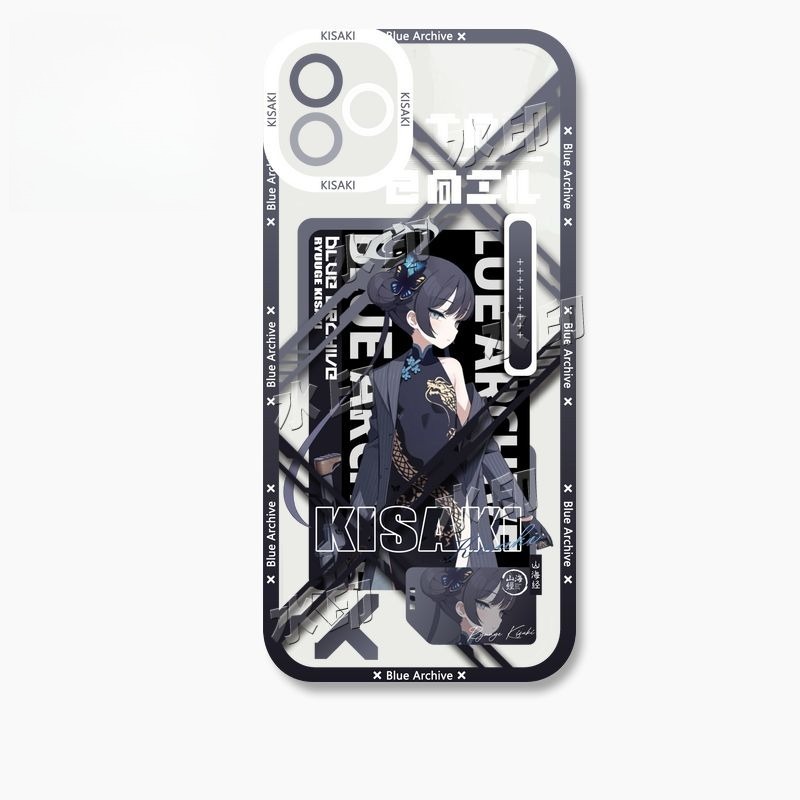 蔚藍檔案龍華妃咲 天使眼透明防摔軟殼