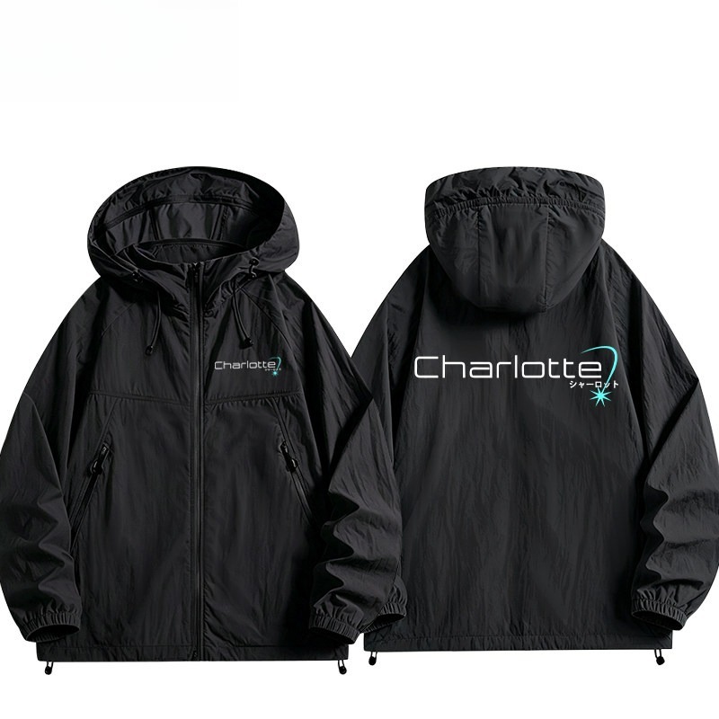 key社Charlotte友利奈緒周邊 男女輕薄透氣防曬服外套