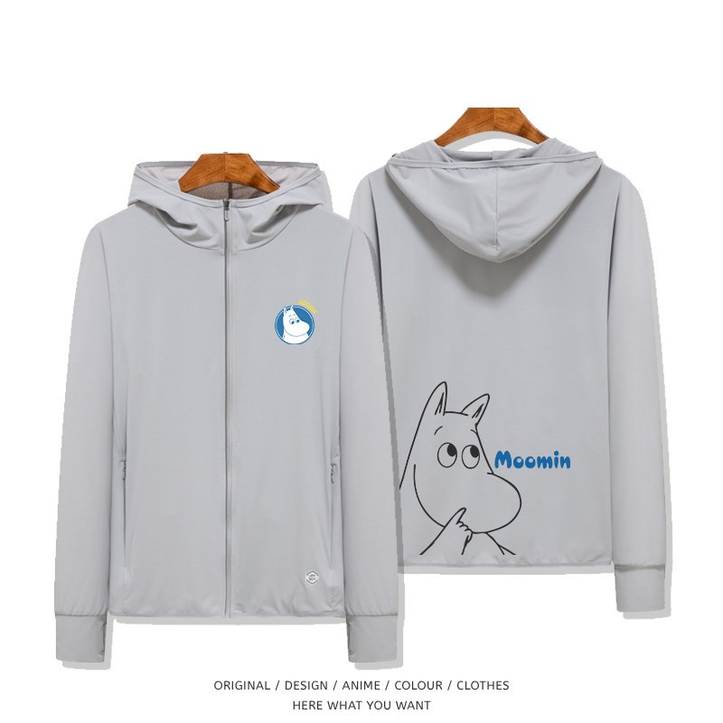 Moomin 嚕嚕米 夏季通勤冰絲速乾涼感防曬外套