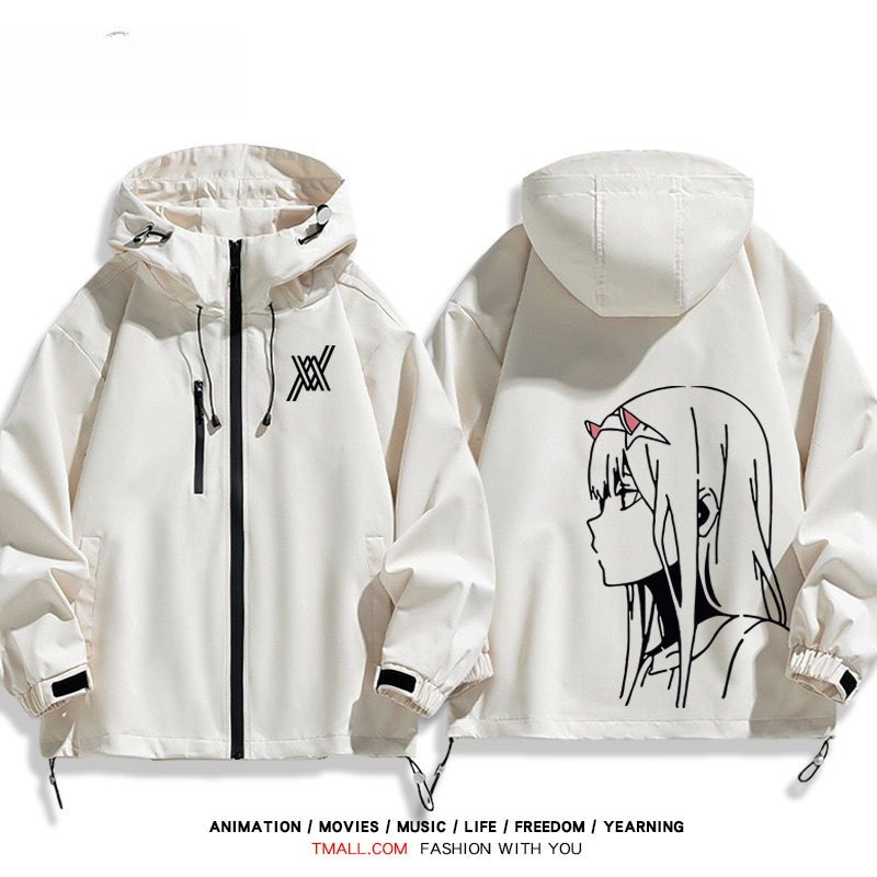 DARLING in the FRANXX國家隊02周邊 男女同款秋冬衝鋒衣