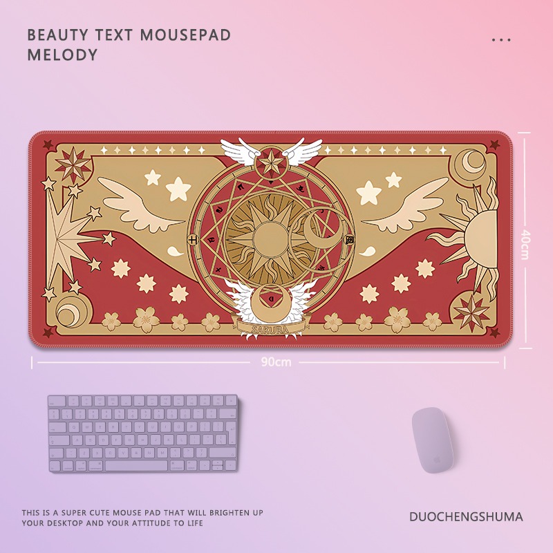魔卡少女櫻 主題桌墊 布質滑鼠墊-GOODTOYSTUDIO