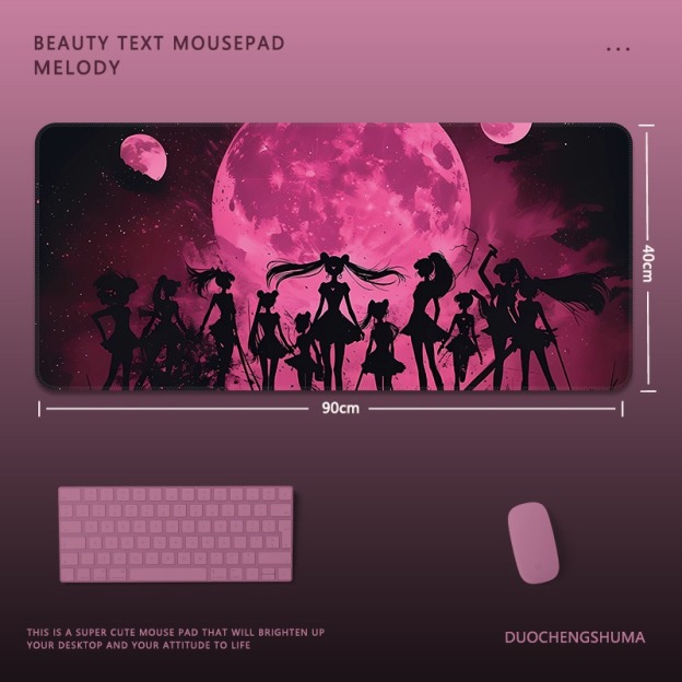 美少女戰士 主題桌墊 布質滑鼠墊-GOODTOYSTUDIO