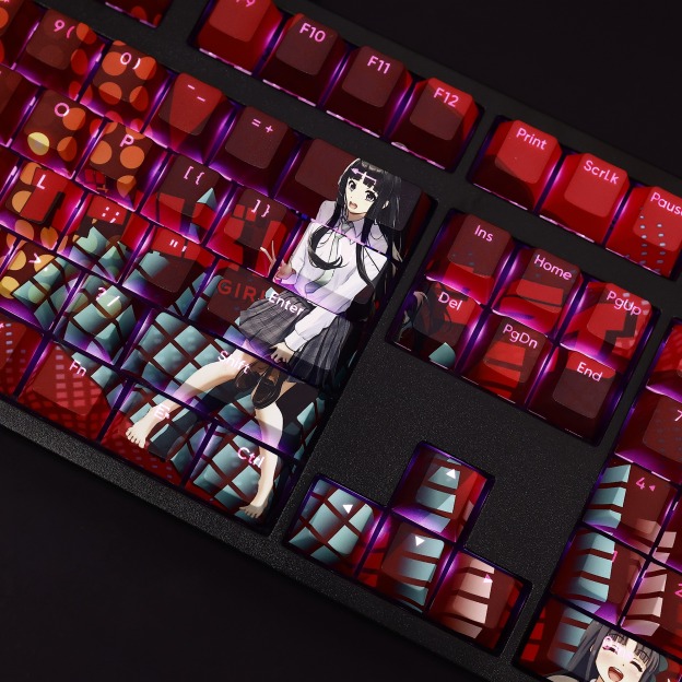 安和昴透光RGB108鍵標準配列衛星軸鍵帽-GOODTOYSTUDIO