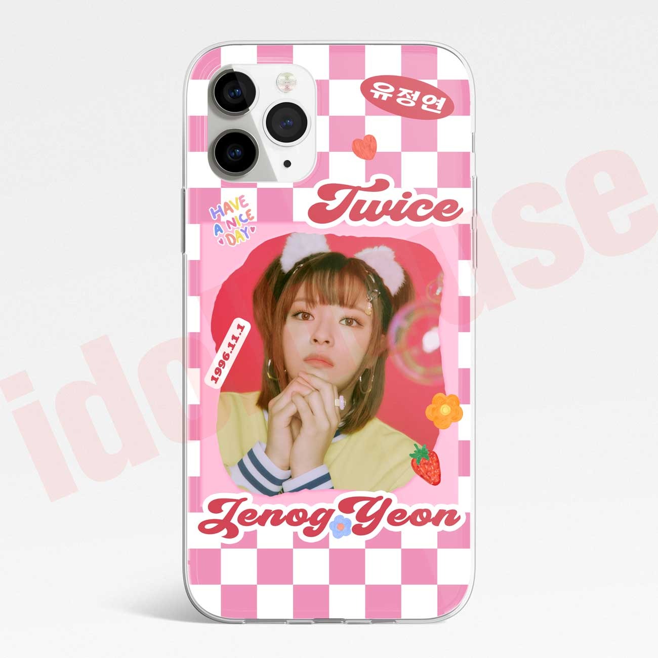 TWICE 天使眼透明防摔軟殼-GOODTOYSTUDIO