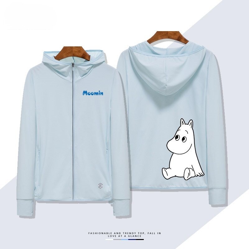 Moomin 嚕嚕米 夏季通勤冰絲速乾涼感防曬外套