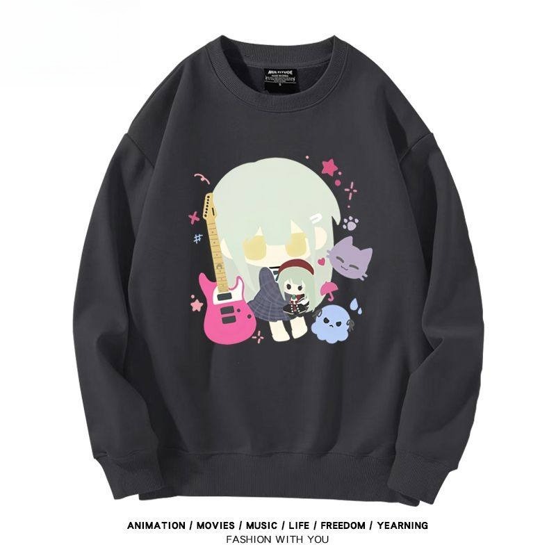 Mygo!AveMujica若葉睦 聯名親子情侶裝 圓領長袖