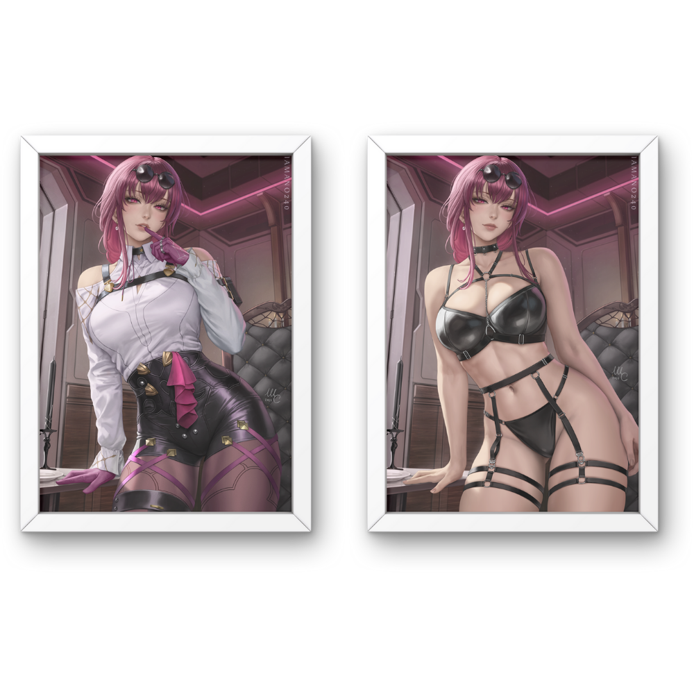 崩壞:星穹鐵道3D動漫立體畫海報 - 3D漸層與立體效果