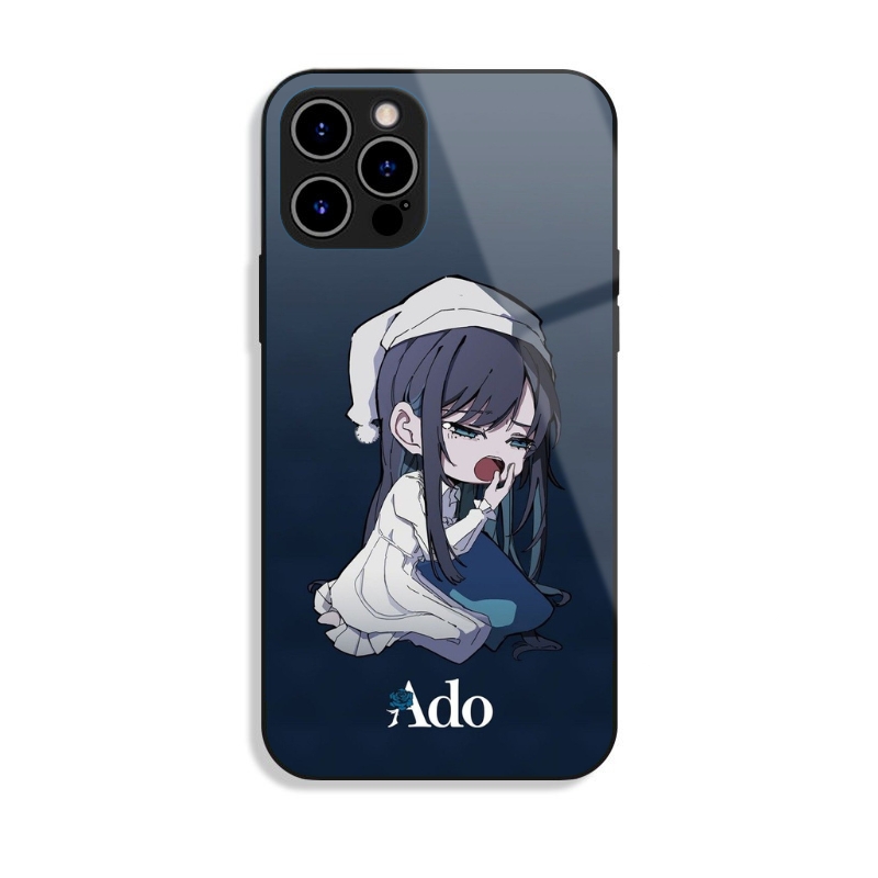 Ado 歌手高清鋼化玻璃手機殼