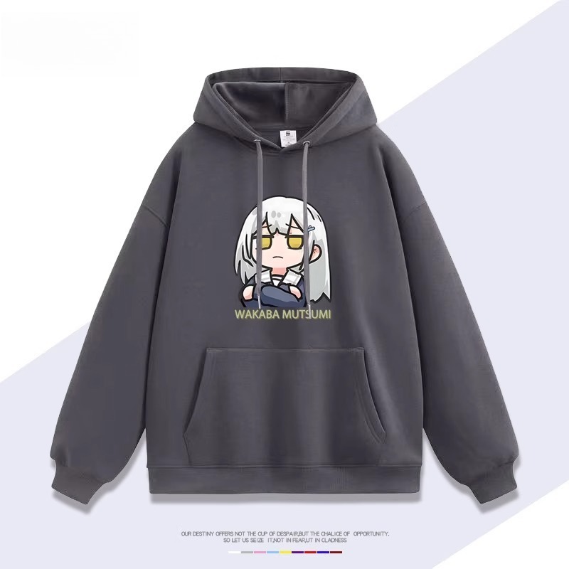 Ave Mujica 若葉睦 聯名衛衣2025秋冬新款 親子情侶裝連帽衛衣