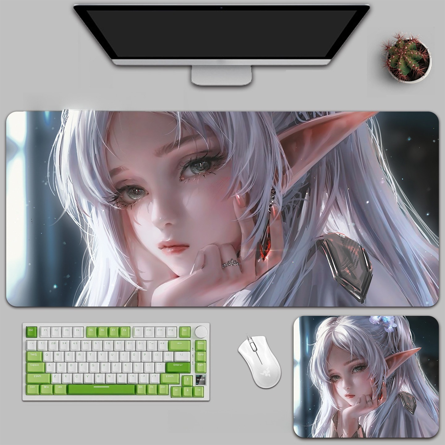 葬送的芙莉蓮 主題桌墊 布質滑鼠墊