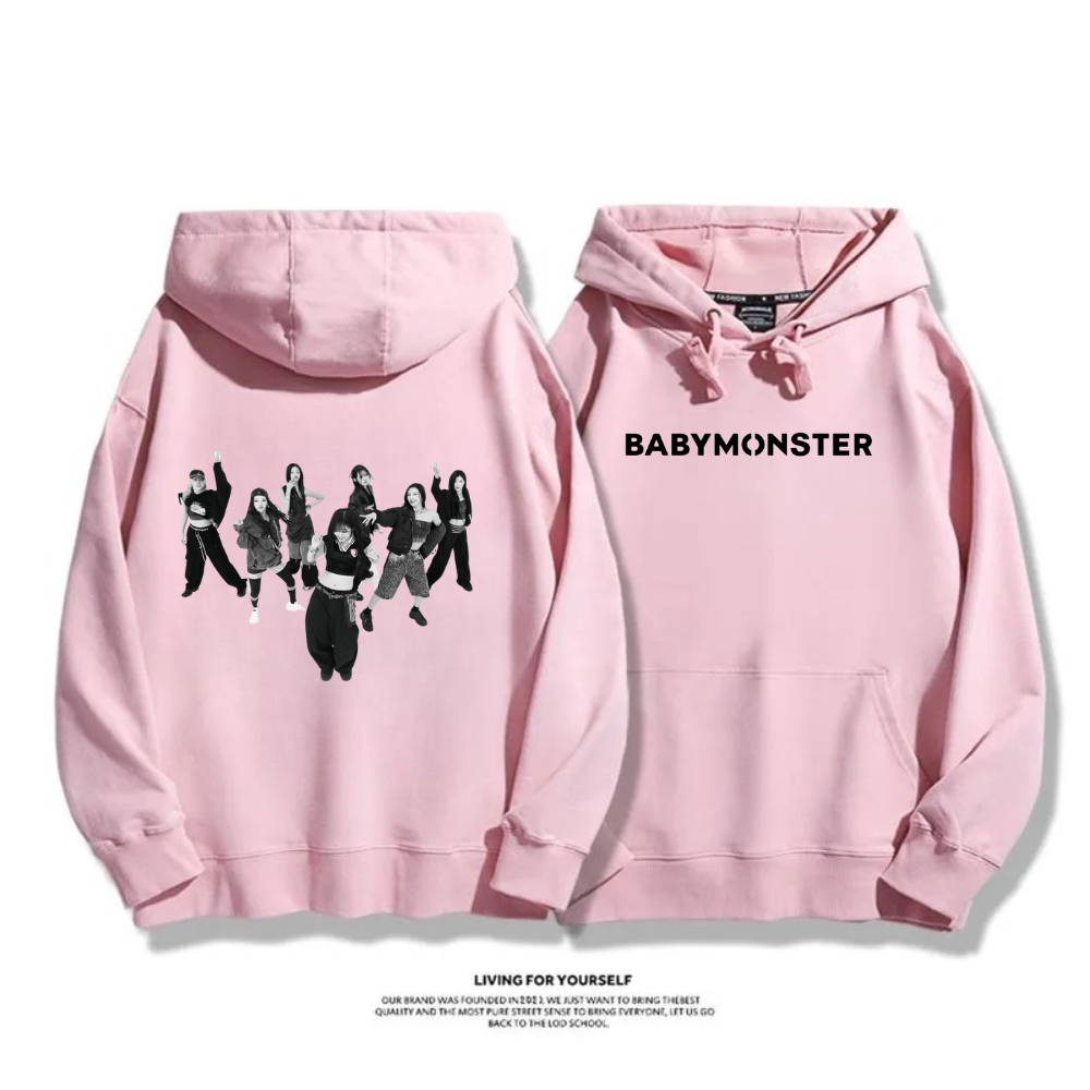 BLACKPINK 2025秋冬新款 親子情侶男女連帽衛衣