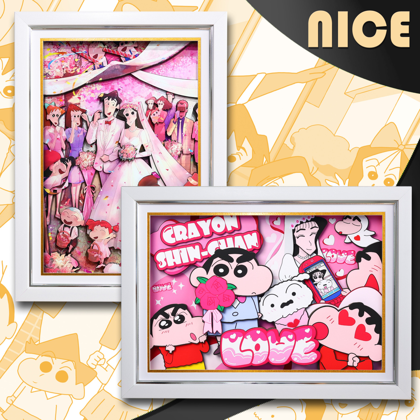 蠟筆小新 3D立體畫-GOODTOYSTUDIO