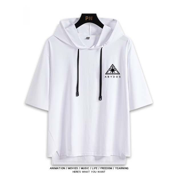 蔚藍檔案 鬼方佳代子 連帽短袖T恤-GOODTOYSTUDIO