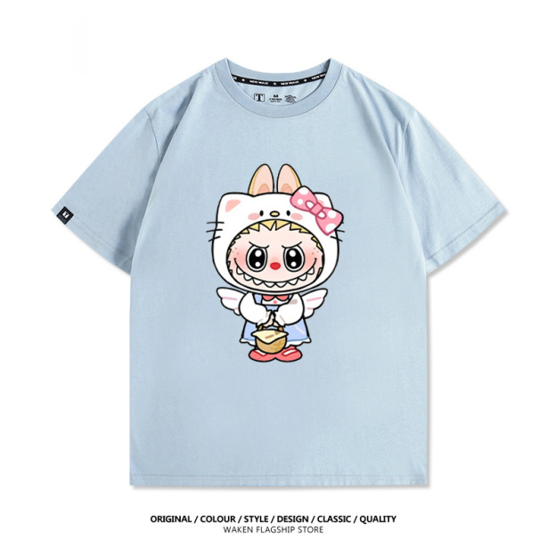 LabubuX三麗鷗 印花T恤-GOODTOYSTUDIO