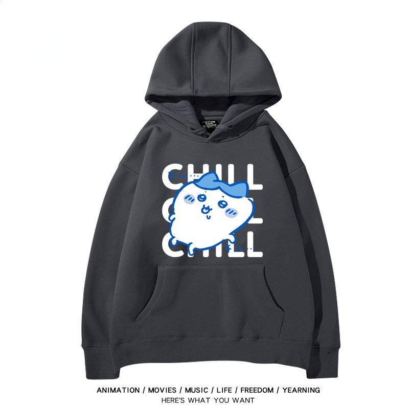 Chiikawa 親子情侶男女連帽衛衣